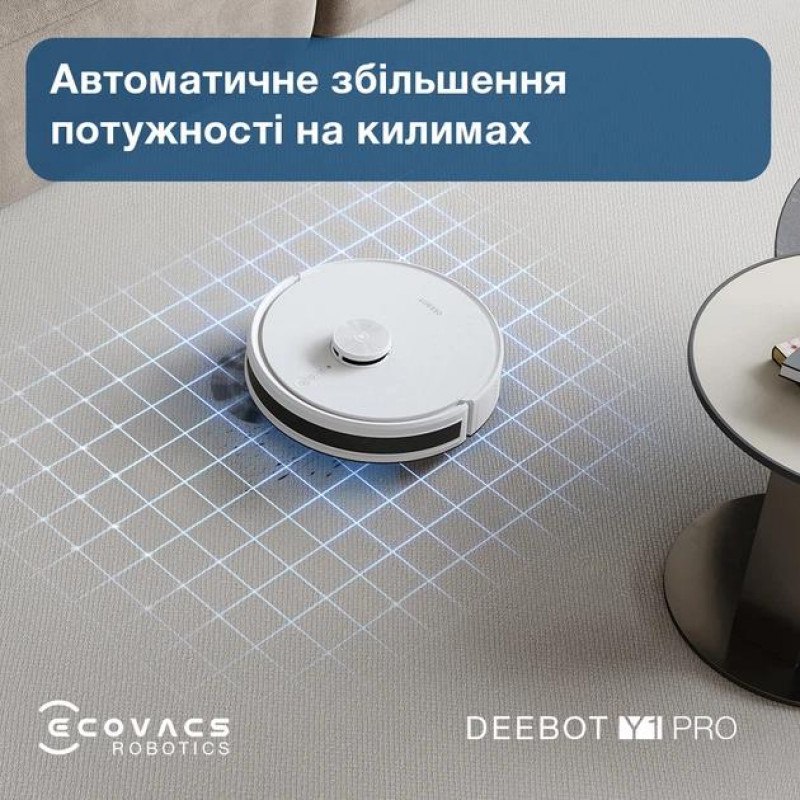 Робот-пилосос ECOVACS DEEBOT Y1 PRO DLX34 WHITE