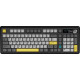 Бездротова механічна клавіатура Ajazz AK980 V2 Maillard Switch Black (AK980-V2-M-BGY)