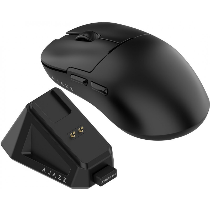 Ігрова бездротова миша Ajazz AJ159P MC -3 Mod-Black-3311 Charging Dock