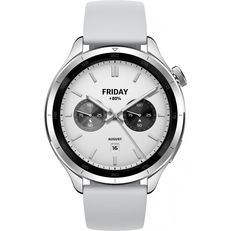 Смарт годинник Xiaomi Watch S4 Silver (BHR9197GL)
