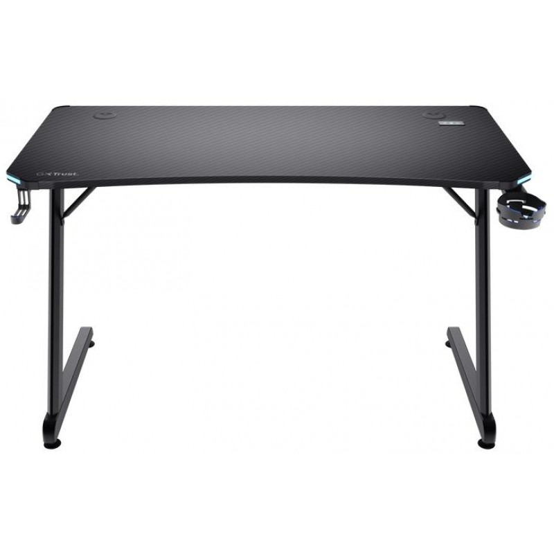Стіл Trust GXT 709W LUMINUS, RGB, чорний 25184_TRUST