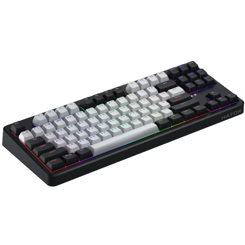 Клавіатура механічна HATOR Rockfall 3 Mecha TKL wireless orange black HTK850UA