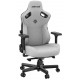 Крісло ігрове Anda Seat Kaiser 3 Grey Fabric Size L AD12YDC-L-01-G-PV/F
