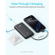 Power Bank Anker - 10000 mAh 22.5W Built-In USB-C Cable (Black)