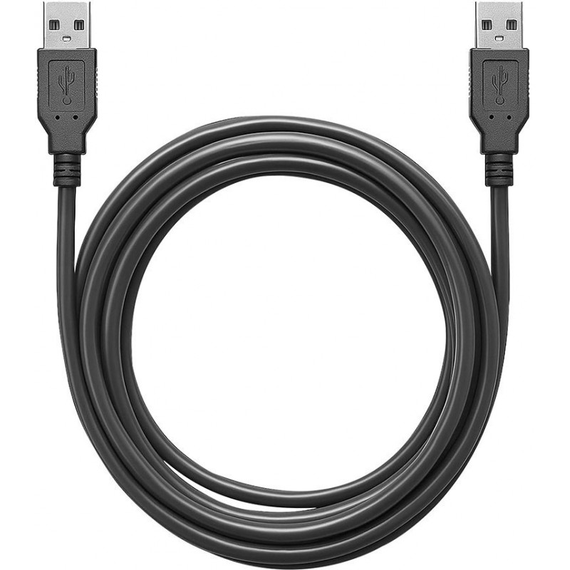 Кабель Colorway USB-А - USB-А 1м чорний CW-CBUU071-BK
