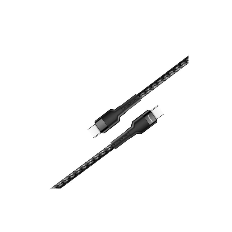 Кабель Colorway Type-C - Type-C (PD Fast Charging 65W) 3.0А 1м чорний CW-CBPDCC047-BK
