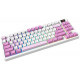 Клавіатура механічна MSI FORGE GK600 TKL W VIOLET UA 83key, mechanical Linear, USB-A, Wireless, Blue