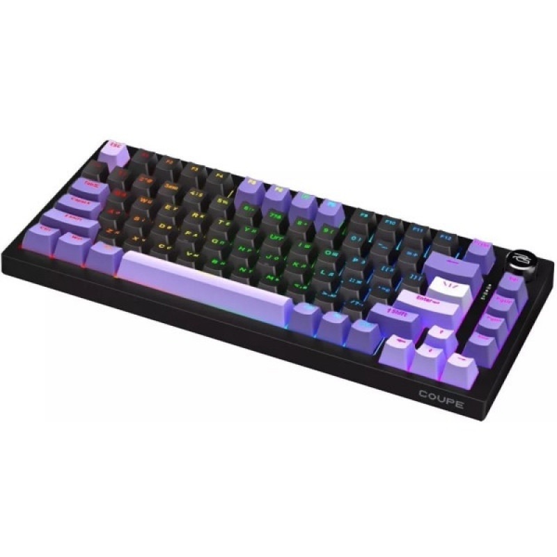 Бездротова клавіатура Proove Gaming Coupe (Ukraine Layout) (black/purple)