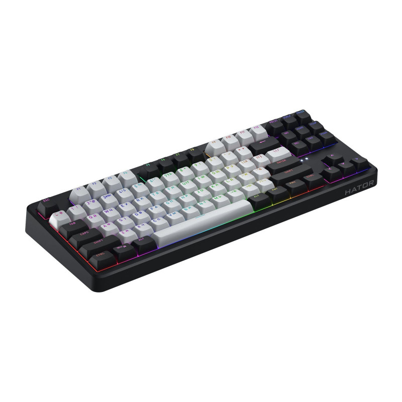 Клавіатура механічна HATOR Rockfall 3 Mecha TKL wireless orange black HTK850