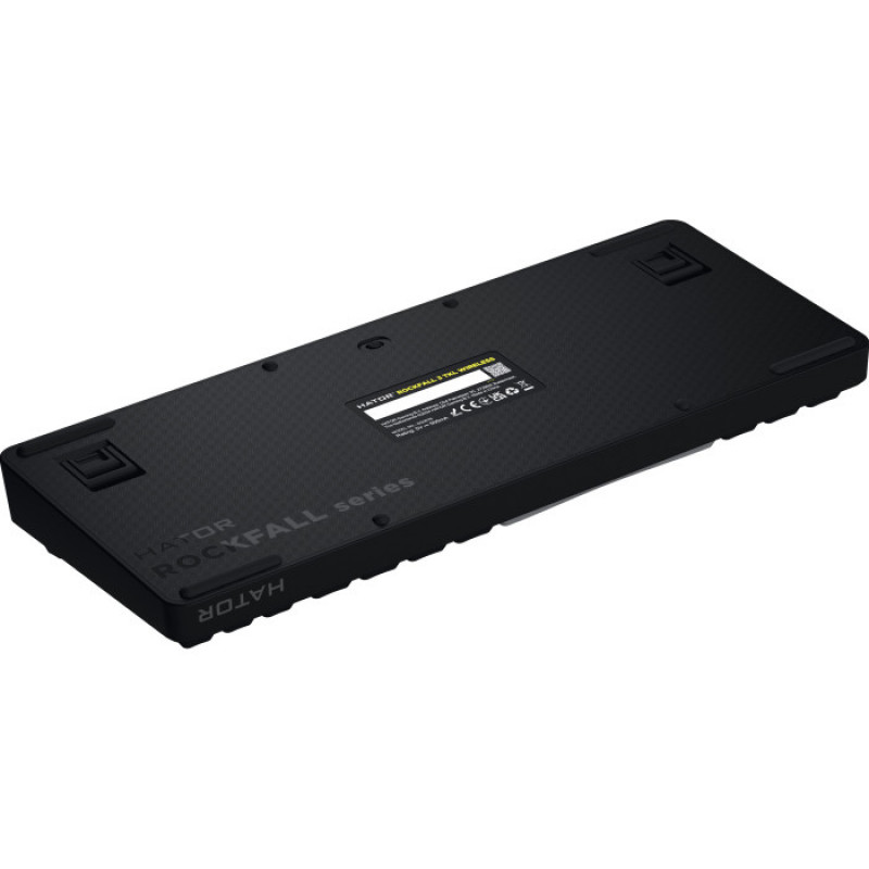 Клавіатура механічна HATOR Rockfall 3 Mecha TKL wireless orange black HTK850EU
