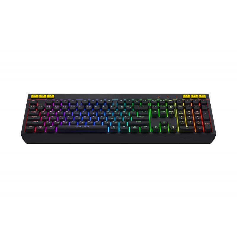 Клавіатура мембранна HATOR Icefall (HTK402UA) black