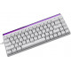 Дротова механічна клавіатура Ajazz NK68 Red switches White (NK68-R-W)