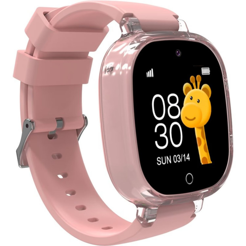 Дитячий смарт годинник Gelius Summer (GP-PK009) з GPS/4G/ESIM Pink