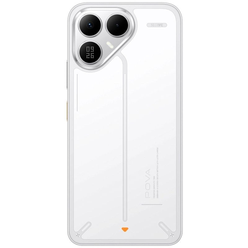 Смартфон TECNO POVA 8 5G (LK6) 8/256ГБ, 2SIM, Arc White 4894947132308