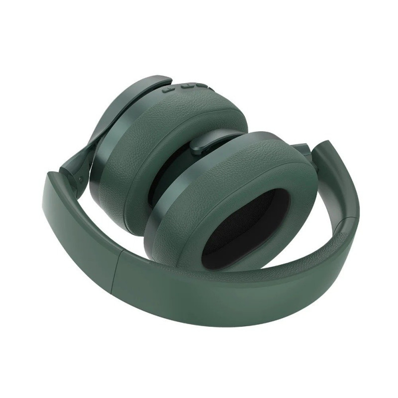 Навушники накладні бездротові ColorWay AERO ANC Green