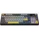 Бездротова механічна клавіатура Ajazz AK980 V2 Gift Switch V2 Black Grey Yellow (AK980-V2-G-BGY)