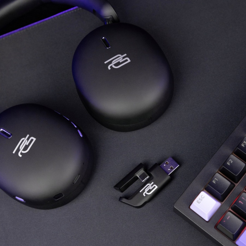 Гарнітура ігрова Proove Gaming Zephyr (APP) (black/purple)