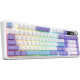 Бездротова механічна клавіатура Ajazz AK980 V2 Gift Switch V2 Purple White Blue (AK980-V2-G-PWB)