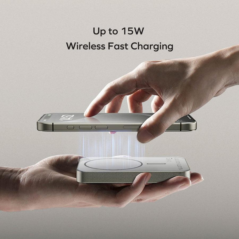 Портативний зарядний пристрій MOMAX WRL 10000MAH Q.MAG X1 TITAN. IP117AE