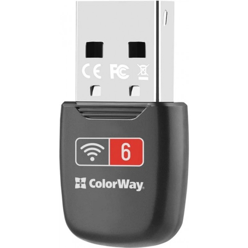 Адаптер СolorWay Wi-Fi 6 286 Мбіт/с
