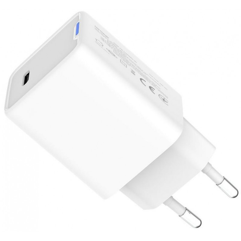 Зарядний пристрій Colorway GaN Mini 45W PD Port PPS USB-C біле