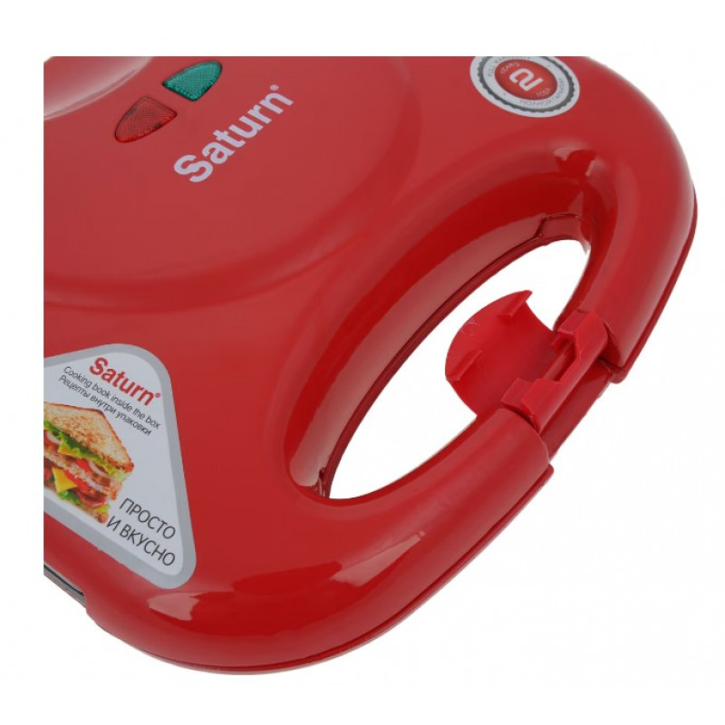 Бутербродниця SATURN-ST-EC1082 Red трикутник
