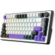 Клавіатура механічна HATOR Hellyberry HK75 White-Violet
