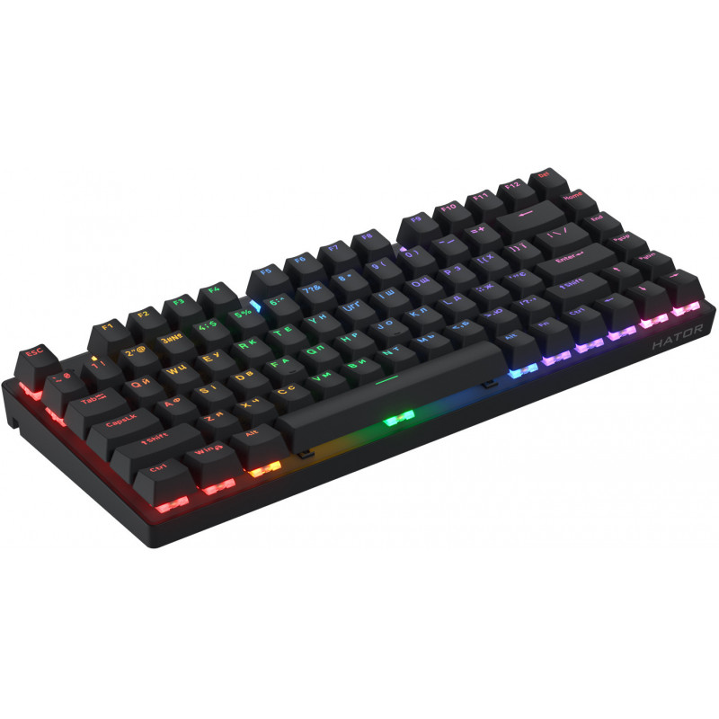 Клавіатура механічна HATOR Icefall Mecha 75 wireless Rainbow (HTK275UA) black