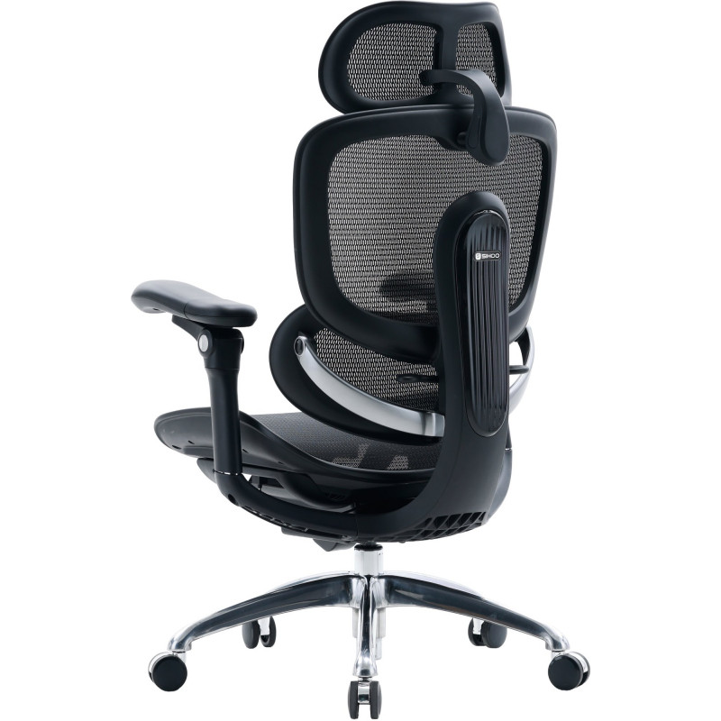 Крісло офісне Sihoo C300 PRO V2 Black C300-PRO-V2-B101