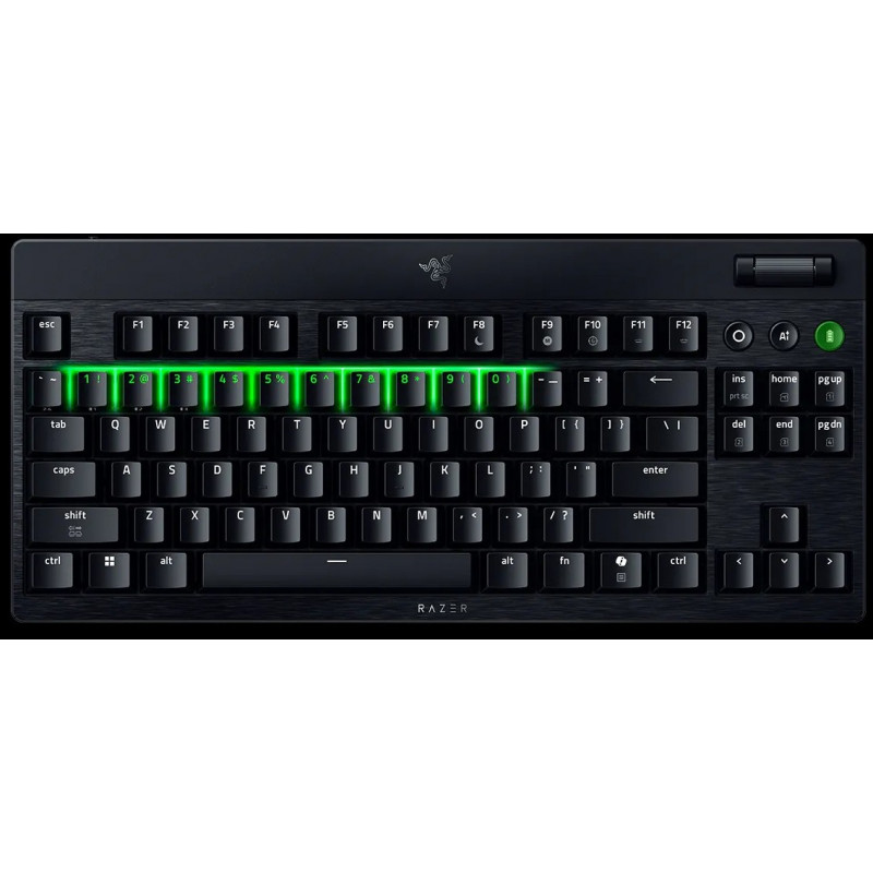 Клавіатура механічна RAZER BlackWidow V4 Low-Profile, TKL, Yellow switch (RZ03-05450100-R3M1)
