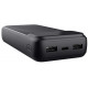 Акумулятор портативний літій-іонний power bank Trust Avala, 20000мА·год, 2хUSB-A/USB-C, 20W, PD/QC 3