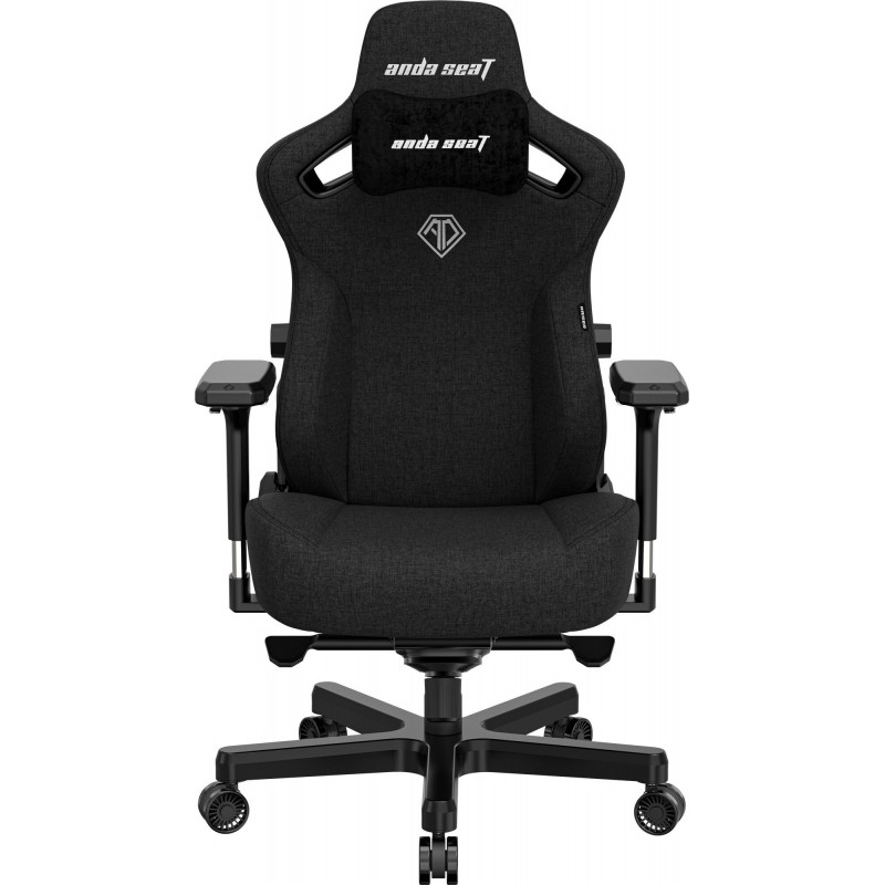 Крісло ігрове Anda Seat Kaiser 3 Black Fabric Size XL AD12YDC-XL-01-B-CF
