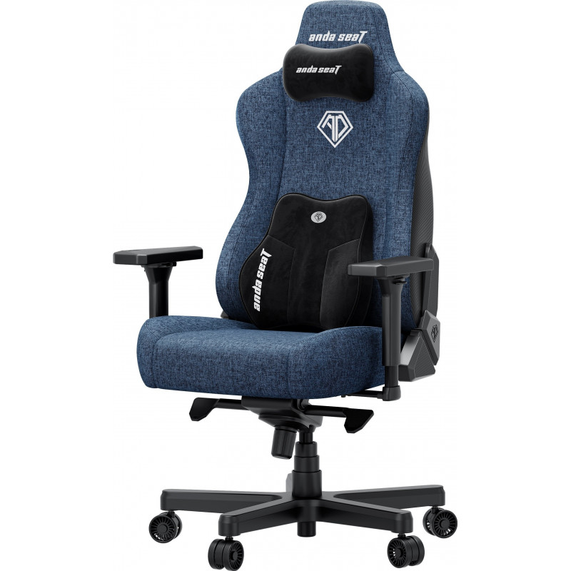 Крісло ігрове Anda Seat Kaiser 3E XL Dark Blue Fabric AD23YC-XL-09-S-CF-S01