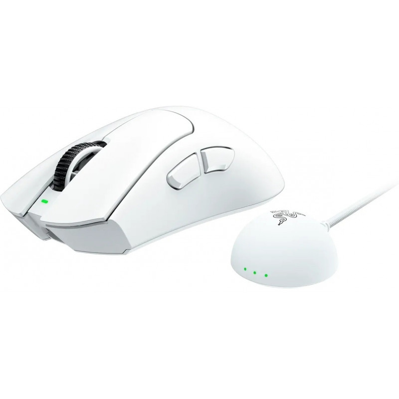 Миша Razer DeathAdder V4 Pro Gen-2, RGB, USB-A/WL/BT, білий RZ01-05330200-R3G1