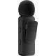 Бездротовий петличний мікрофон BOYA BY-V2 Lightning Black