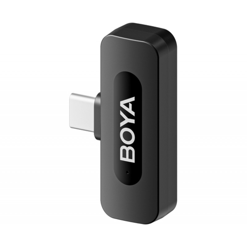 Бездротовий петличний мікрофон BOYA BY-V10 Type-C Black