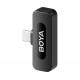 Бездротовий петличний мікрофон BOYA BY-V10 Type-C Black