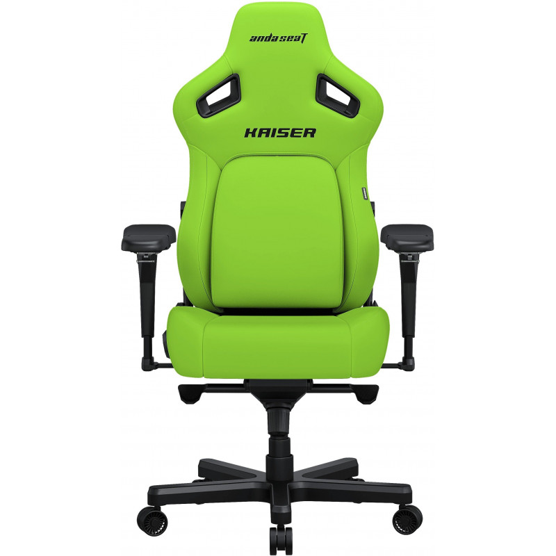 Крісло ігрове Anda Seat Kaiser 4 Bright Green PVC Size XL AD12YDDC-XLL-20-C-PV/C-01
