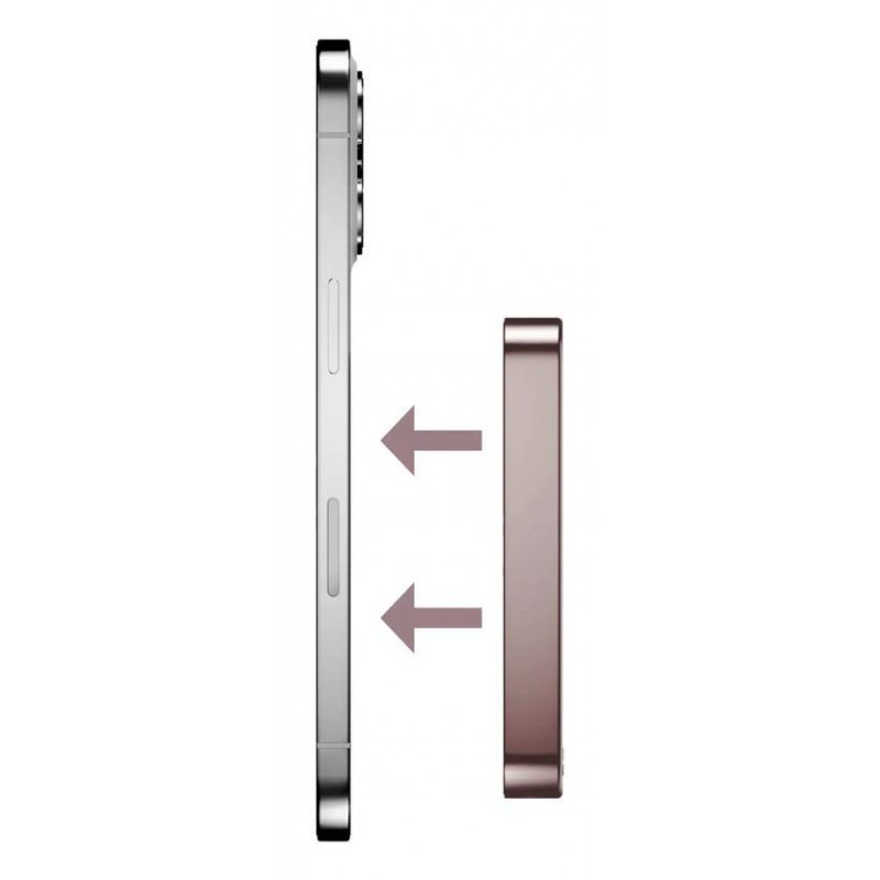 Портативний зарядний пристрій MOMAX WRL 10000MAH Q.MAG X1 PINK IP117AP