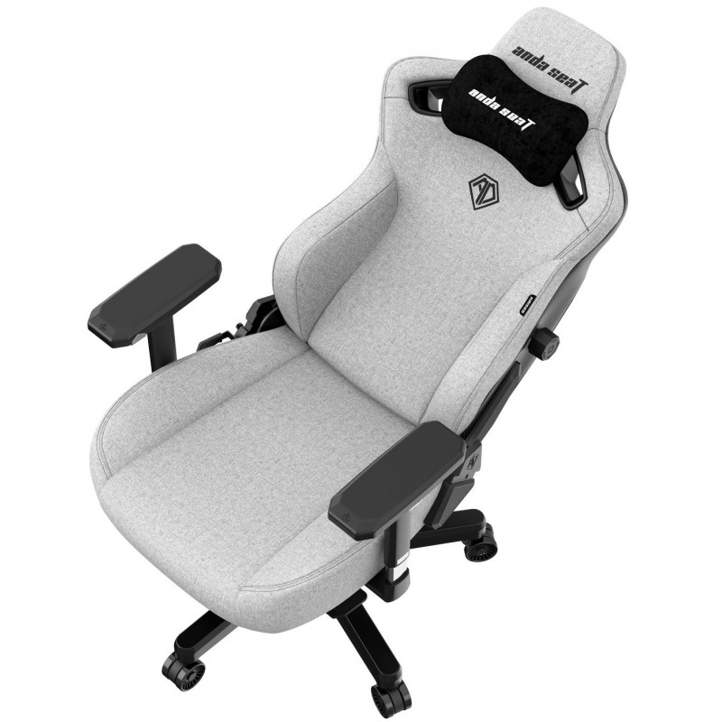 Крісло ігрове Anda Seat Kaiser 3 Grey Fabric Size XL AD12YDC-XL-01-G-PV/F