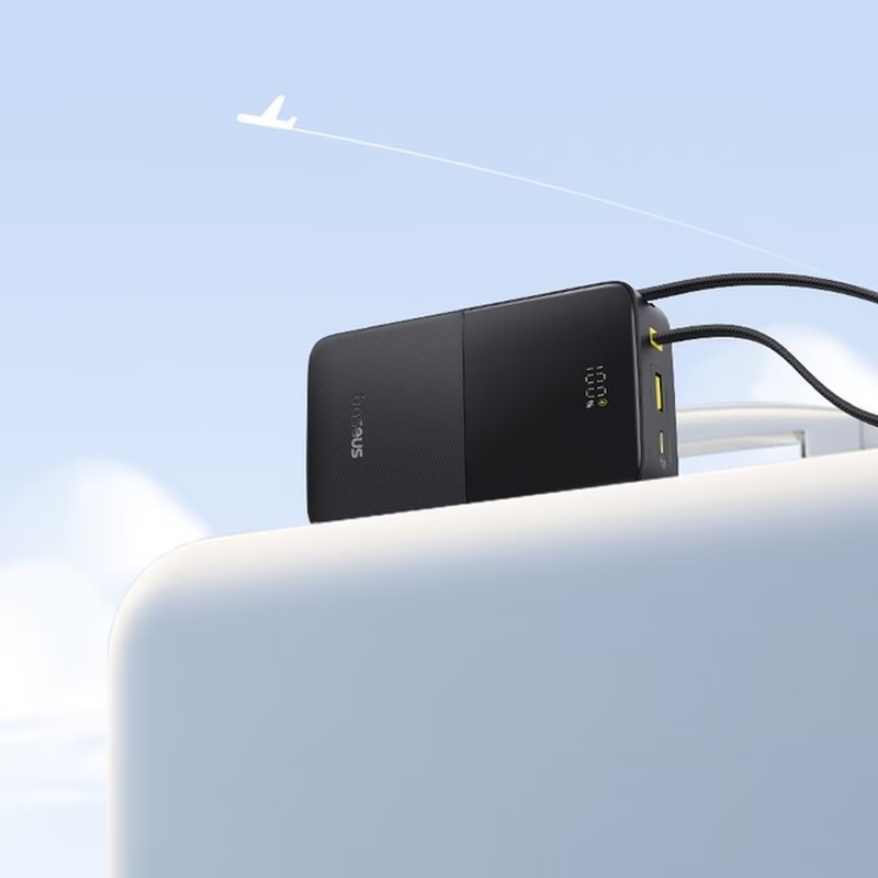 Power Bank Baseus EnerFill FC51 Bipow 2 Pro Digital Display 20000mAh 22.5W (E0027701) + USB-C cable