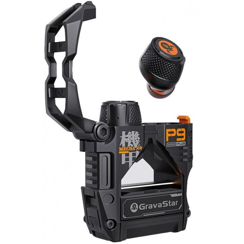 Навушники TWS Gravastar Sirius Plus, BT 5.3, чорний GSP9PLUS_BLK