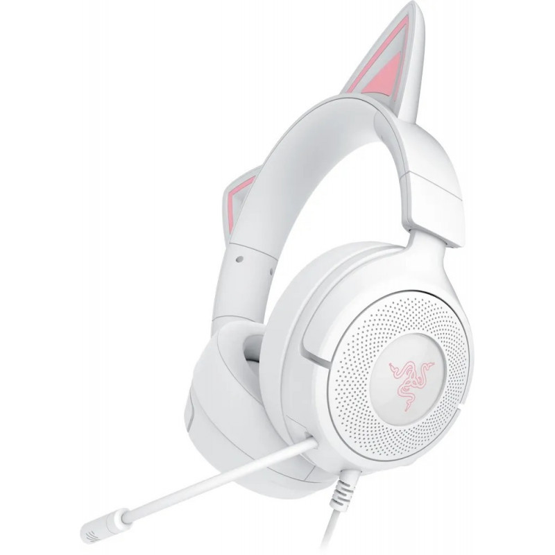 Гарнітура Razer Kraken Kitty V3 X, mini-jack, білий RZ04-05350300-R3M1