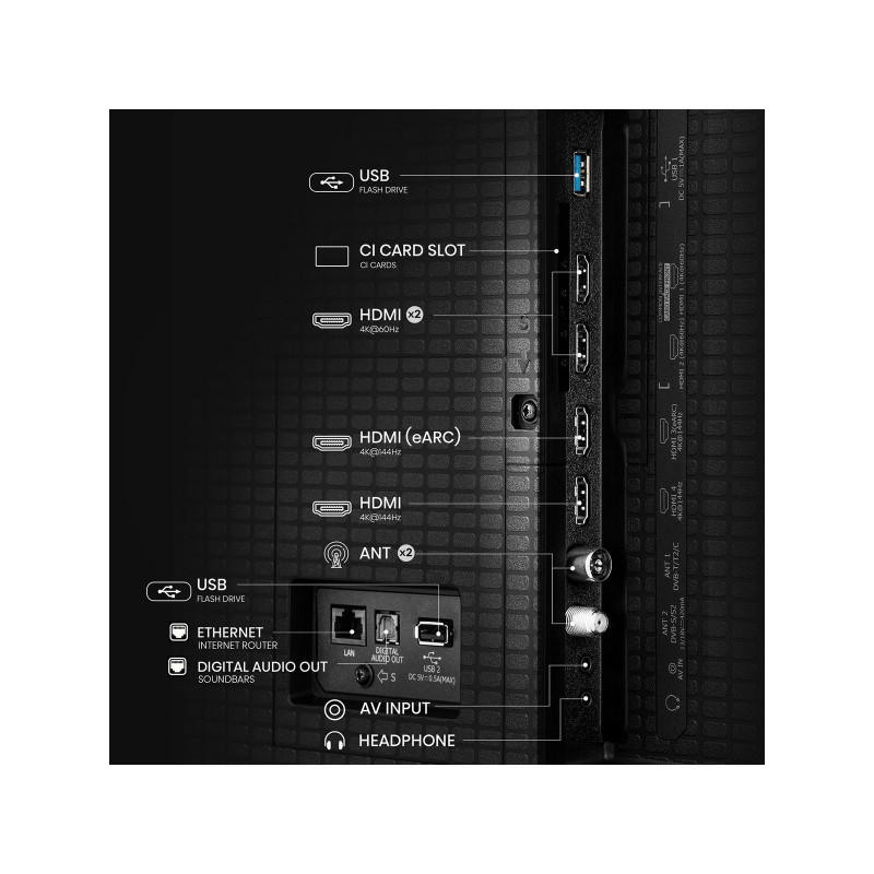Телевізор Hisense 50E8Q