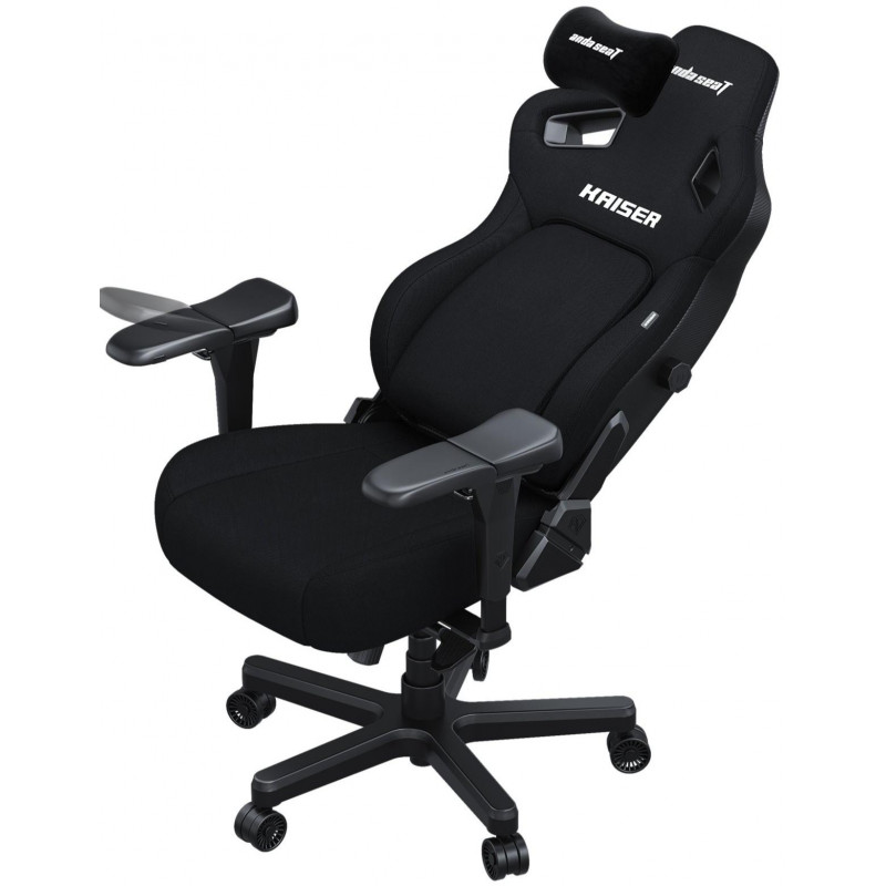 Крісло ігрове Anda Seat Kaiser 4 Black Fabric Size XL AD12YDDC-XLL-20-B-CF