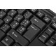 Клавіатура 2E KM1040 104key, USB-A, EN/UK, чорний 2E-KM1040UB_UA