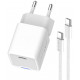 Зарядний пристрій Colorway GaN Mini 25W PD Port PPS USB-C біле cable Type-C