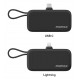 Портативний зарядний пристрій MOMAX USB-C 5000MAH BLACK IP130D
