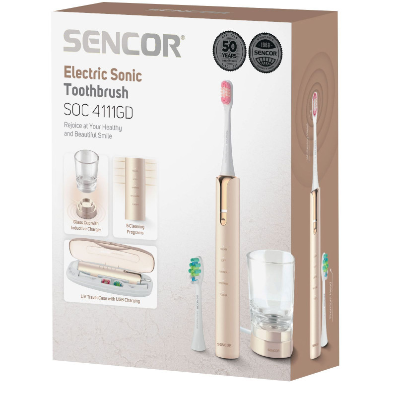 Зубна електрощітка SENCOR SOC 4111GD