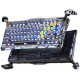 Клавіатура механічна GravaStar Mercury K1 Pro, BT/WL/USB, Interstellar Silver GS_K1_PRO_S_CGRY
